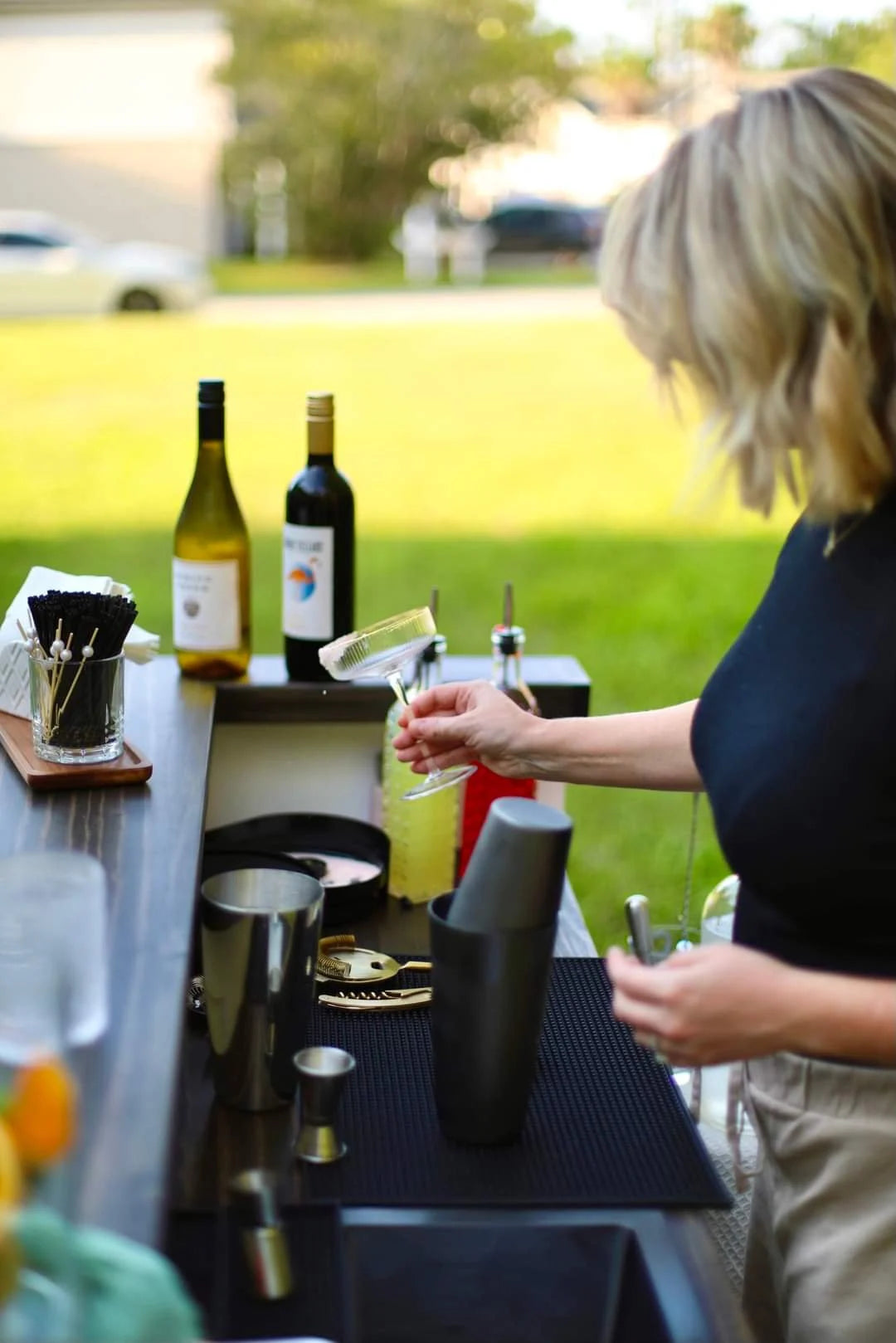 Portable Folding Liquor Bar - Complete Build Plans - 5 Foot Length - Mobile Bartending Bar